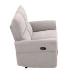 Diivan DAMIKA 2-kohaline elektriline recliner 143x92xH103cm, hall Diivanid