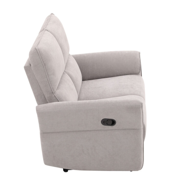 Diivan DAMIKA 2-kohaline elektriline recliner 143x92xH103cm, hall Diivanid