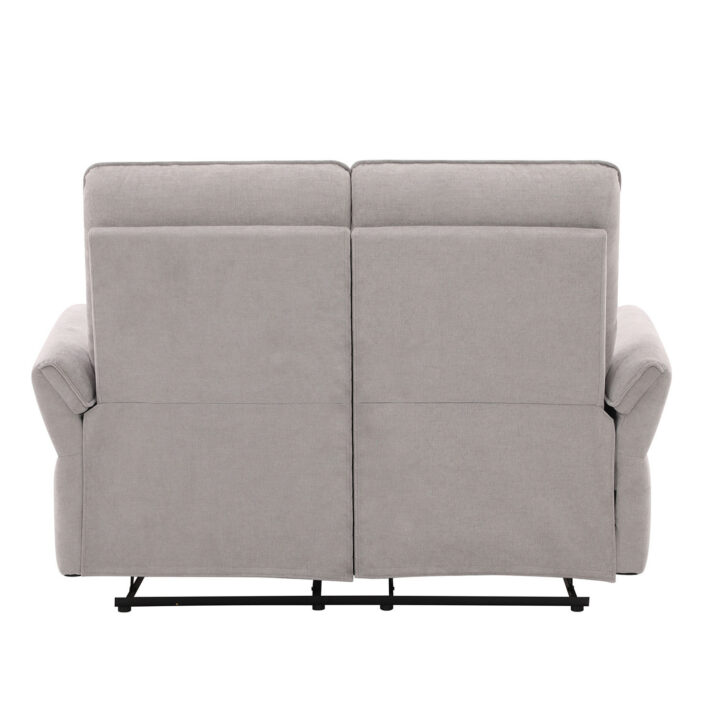 Diivan DAMIKA 2-kohaline elektriline recliner 143x92xH103cm, hall Diivanid