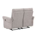 Diivan DAMIKA 2-kohaline elektriline recliner 143x92xH103cm, hall Diivanid