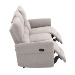 Diivan DAMIKA 3-kohaline elektriline recliner 200x92xH103cm, hall Diivanid