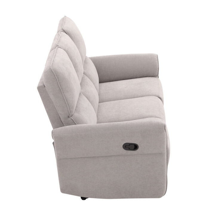 Diivan DAMIKA 3-kohaline elektriline recliner 200x92xH103cm, hall Diivanid