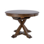 Söögilaud JAMES D106+46xH76cm, rustik tamm Pikendatavad söögilauad H02-106 Pikendatavad söögilauad