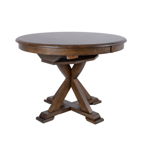 Söögilaud JAMES D106+46xH76cm, rustik tamm Pikendatavad söögilauad H02-106 Pikendatavad söögilauad