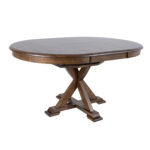 Söögilaud JAMES D106+46xH76cm, rustik tamm Pikendatavad söögilauad H02-106 Pikendatavad söögilauad