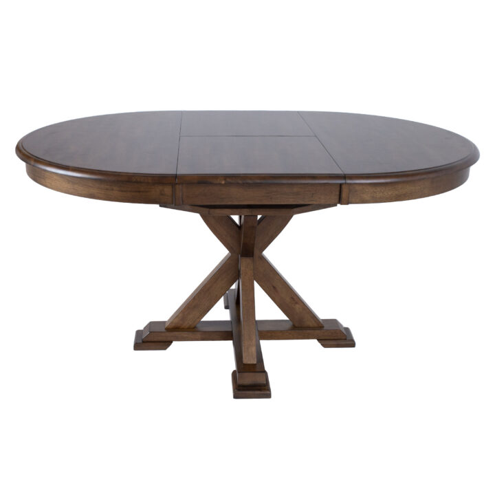 Söögilaud JAMES D106+46xH76cm, rustik tamm Pikendatavad söögilauad H02-106 Pikendatavad söögilauad