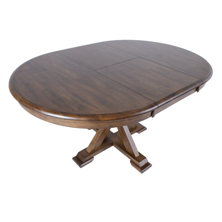 Söögilaud JAMES D106+46xH76cm, rustik tamm Pikendatavad söögilauad H02-106 Pikendatavad söögilauad