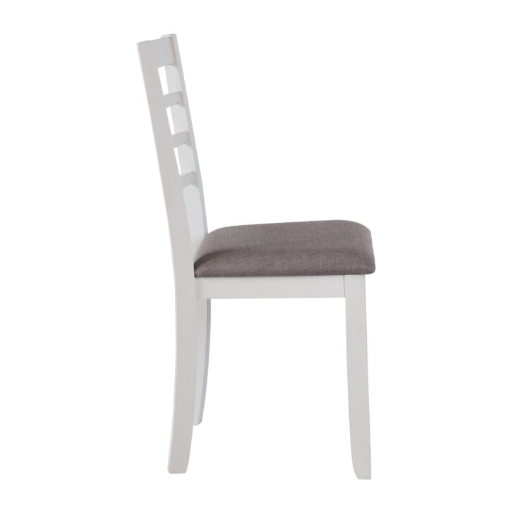 Tool JANELLE 41x49xH90cm, hall/valge Söögilauatoolid, taburetid H02-300 Söögilauatoolid, taburetid, pin