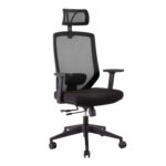 Töötool JOY 64x64xH115-125cm, must Arvutitoolid ja töötoolid Arvutitoolid ja töötoolid