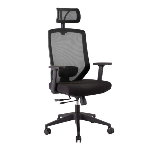 Töötool JOY 64x64xH115-125cm, must Arvutitoolid ja töötoolid Arvutitoolid ja töötoolid