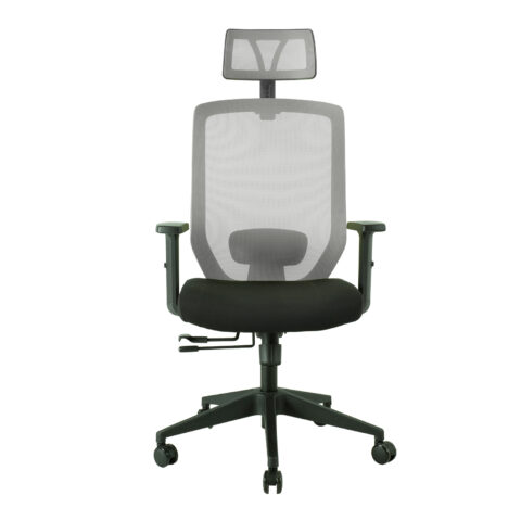 Töötool JOY 64x64xH115-125cm, must/hall Arvutitoolid ja töötoolid Arvutitoolid ja töötoolid