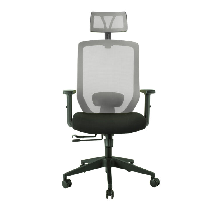 Töötool JOY 64x64xH115-125cm, must/hall Arvutitoolid ja töötoolid Arvutitoolid ja töötoolid