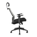 Töötool JOY 64x64xH115-125cm, must/hall Arvutitoolid ja töötoolid Arvutitoolid ja töötoolid