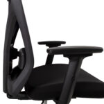 Töötool MIKE 64x65xH110-120cm, must Arvutitoolid ja töötoolid Arvutitoolid ja töötoolid
