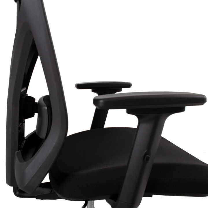 Töötool MIKE 64x65xH110-120cm, must Arvutitoolid ja töötoolid Arvutitoolid ja töötoolid