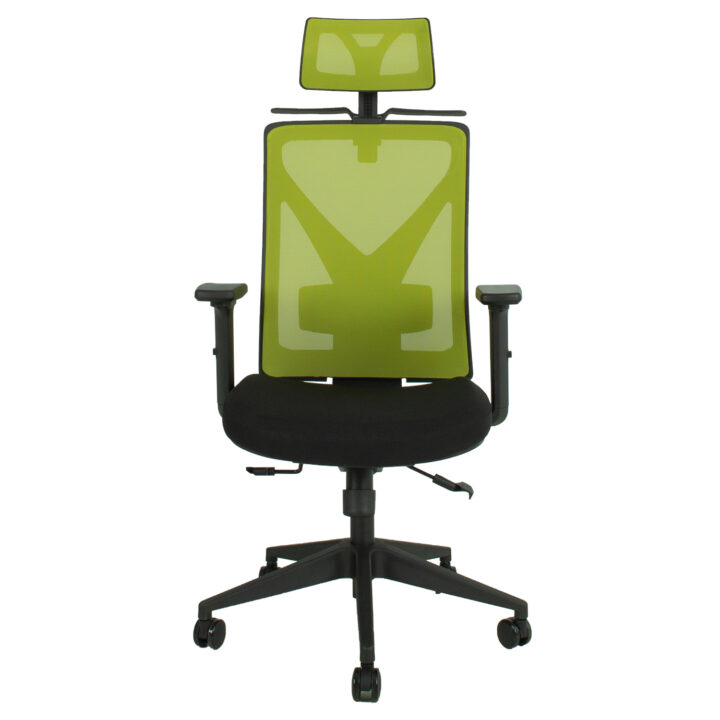 Töötool MIKE 64x65xH110-120cm, must/roheline Arvutitoolid ja töötoolid Arvutitoolid ja töötoolid