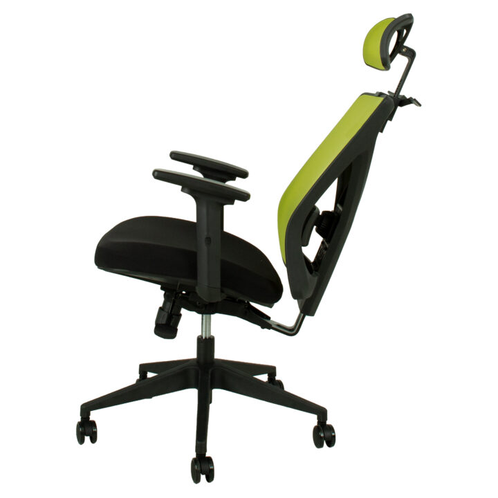 Töötool MIKE 64x65xH110-120cm, must/roheline Arvutitoolid ja töötoolid Arvutitoolid ja töötoolid