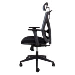Töötool MIKE 64x65xH110-120cm, must/hall Arvutitoolid ja töötoolid Arvutitoolid ja töötoolid
