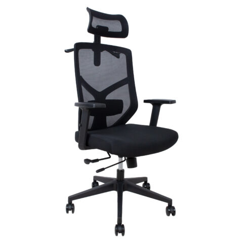 Töötool LINA 64x70xH120-128cm, must Arvutitoolid ja töötoolid Arvutitoolid ja töötoolid