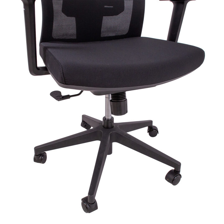 Töötool VENON 58x58xH94-100,5cm, must Arvutitoolid ja töötoolid Arvutitoolid ja töötoolid