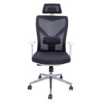 Töötool VENON 58x58xH94-100,5cm, must/valge Arvutitoolid ja töötoolid Arvutitoolid ja töötoolid
