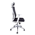 Töötool VENON 58x58xH94-100,5cm, must/valge Arvutitoolid ja töötoolid Arvutitoolid ja töötoolid