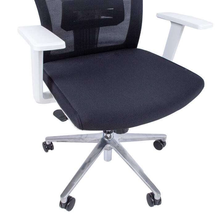 Töötool VENON 58x58xH94-100,5cm, must/valge Arvutitoolid ja töötoolid Arvutitoolid ja töötoolid
