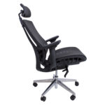 Töötool FLEX 70x70xH116-126cm, must Arvutitoolid ja töötoolid Arvutitoolid ja töötoolid