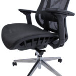 Töötool FLEX 70x70xH116-126cm, must Arvutitoolid ja töötoolid Arvutitoolid ja töötoolid