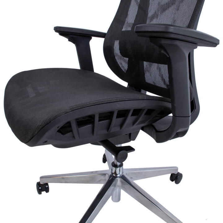 Töötool FLEX 70x70xH116-126cm, must Arvutitoolid ja töötoolid Arvutitoolid ja töötoolid