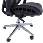 Töötool FLEX 70x70xH116-126cm, must Arvutitoolid ja töötoolid Arvutitoolid ja töötoolid