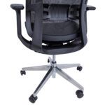 Töötool FLEX 70x70xH116-126cm, must Arvutitoolid ja töötoolid Arvutitoolid ja töötoolid