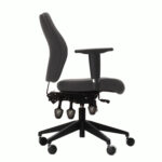 Töötool SMART, 61×55-60xH94-103cm, hall, polüesterkangas, plastik Arvutitoolid ja töötoolid Arvutitoolid ja töötoolid