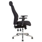 Töötool SMART EXTRA 60×63,5-70xH114-123cm, must Arvutitoolid ja töötoolid Arvutitoolid ja töötoolid
