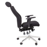 Töötool SMART EXTRA 60×63,5-70xH114-123cm, must Arvutitoolid ja töötoolid Arvutitoolid ja töötoolid
