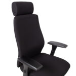 Töötool SMART EXTRA 60×63,5-70xH114-123cm, must Arvutitoolid ja töötoolid Arvutitoolid ja töötoolid