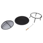 Tulease SATURN D74xH33cm, teras Lõkkealused ja tuleasemed G10-100 Lõkkealused ja tuleasemed