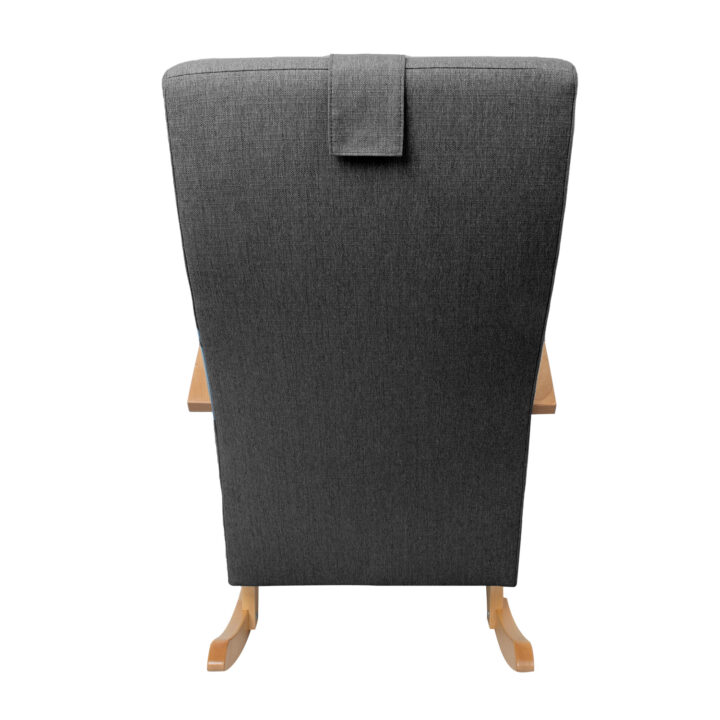 Kiiktool VENLA 65,5x102xH104cm, tumehall Elutoamööbel H01-500 Tugitoolid ja kiiktoolid
