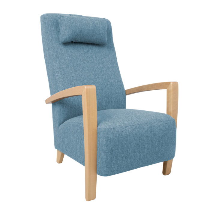 Tugitool VENLA 65,5x65xH104cm, helesinine Elutoamööbel H01-500 Tugitoolid ja kiiktoolid