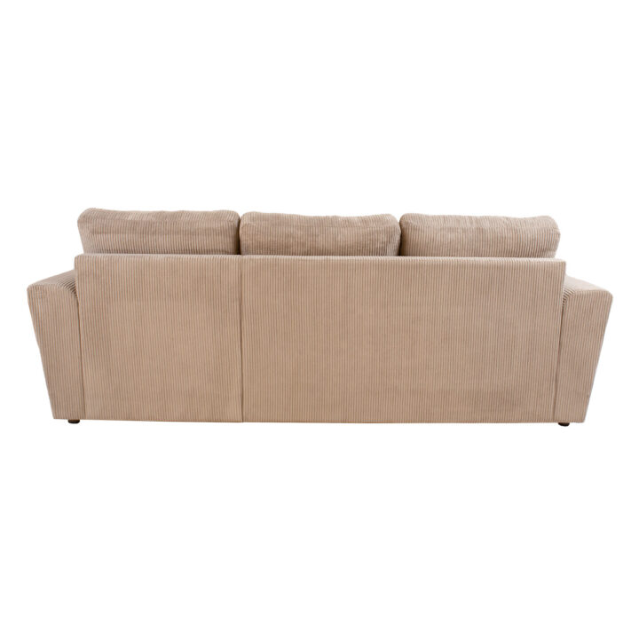Nurgadiivanvoodi INGMAR 242×168/92xH92cm, hallikasbeež velvet Elutoamööbel Diivanid