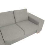 Nurgadiivan DAGMAR 237×90/146xH86cm, beež Diivanid Diivanid