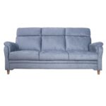 Diivan INGRID 3-kohaline 214x88xH105cm, hallikassinine Diivanid Diivanid