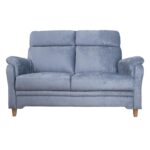 Diivan INGRID 2-kohaline 155x88xH105cm, hallikassinine Diivanid Diivanid