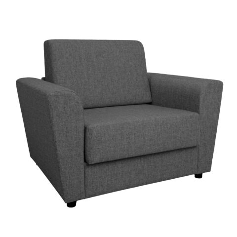 Tugitoolvoodi VESPER 112x83xH86cm, tumehall Elutoamööbel H01-500 Tugitoolid ja kiiktoolid