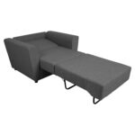 Tugitoolvoodi VESPER 112x83xH86cm, tumehall Elutoamööbel H01-500 Tugitoolid ja kiiktoolid