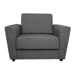 Tugitoolvoodi VESPER 112x83xH86cm, tumehall Elutoamööbel H01-500 Tugitoolid ja kiiktoolid