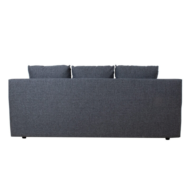Diivanvoodi VELLA pesukastiga 195x92xH76cm, tumehall Diivanid Diivanid
