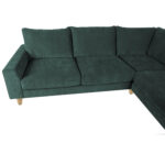 Nurgadiivan LAYLA PN 265x94x208xH90cm, roheline Diivanid