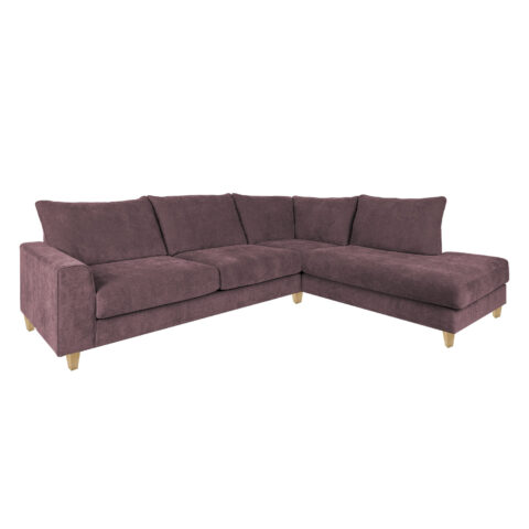 Nurgadiivan LAYLA PN 265x94x208xH90cm, hallikasroosa Diivanid
