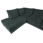 Nurgadiivan LAYLA VN 265x94x208xH90cm, roheline Diivanid